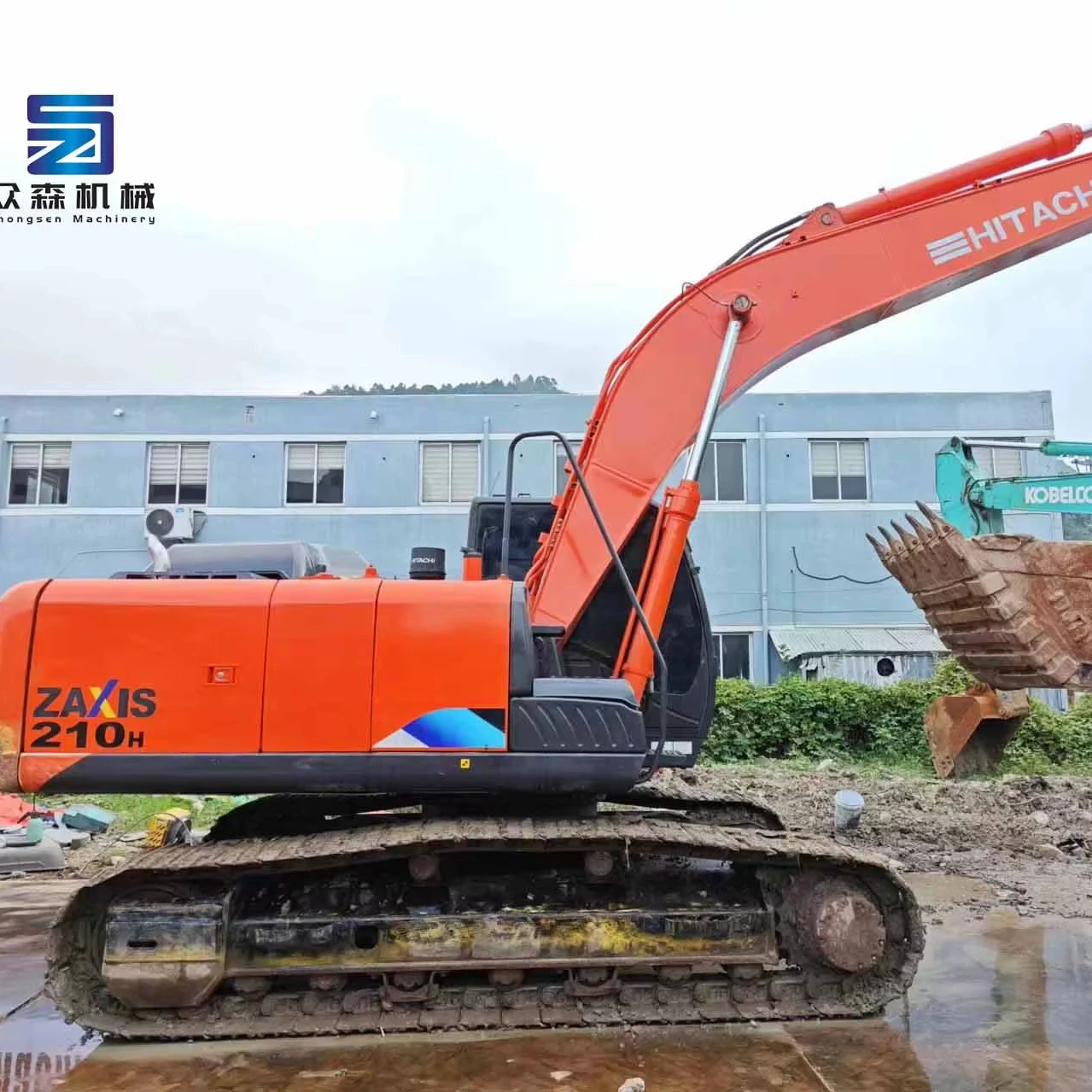 2020 японский оригинальный Экскаватор Hitachi 210-5A открытый гусеничный Подержанный, нормальное обслуживание и быстрая доставка