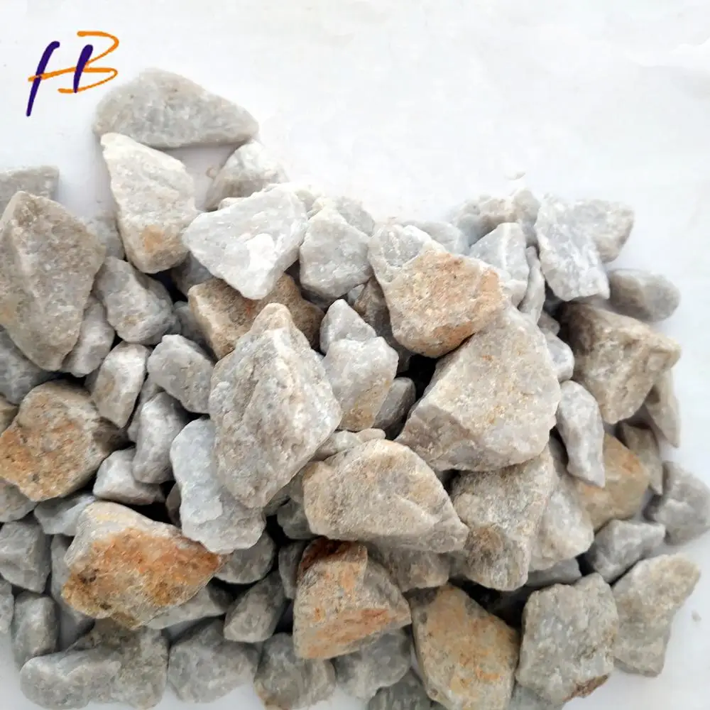 Silica Quartz lumps SiO2 97.5% /Snow White Lumps