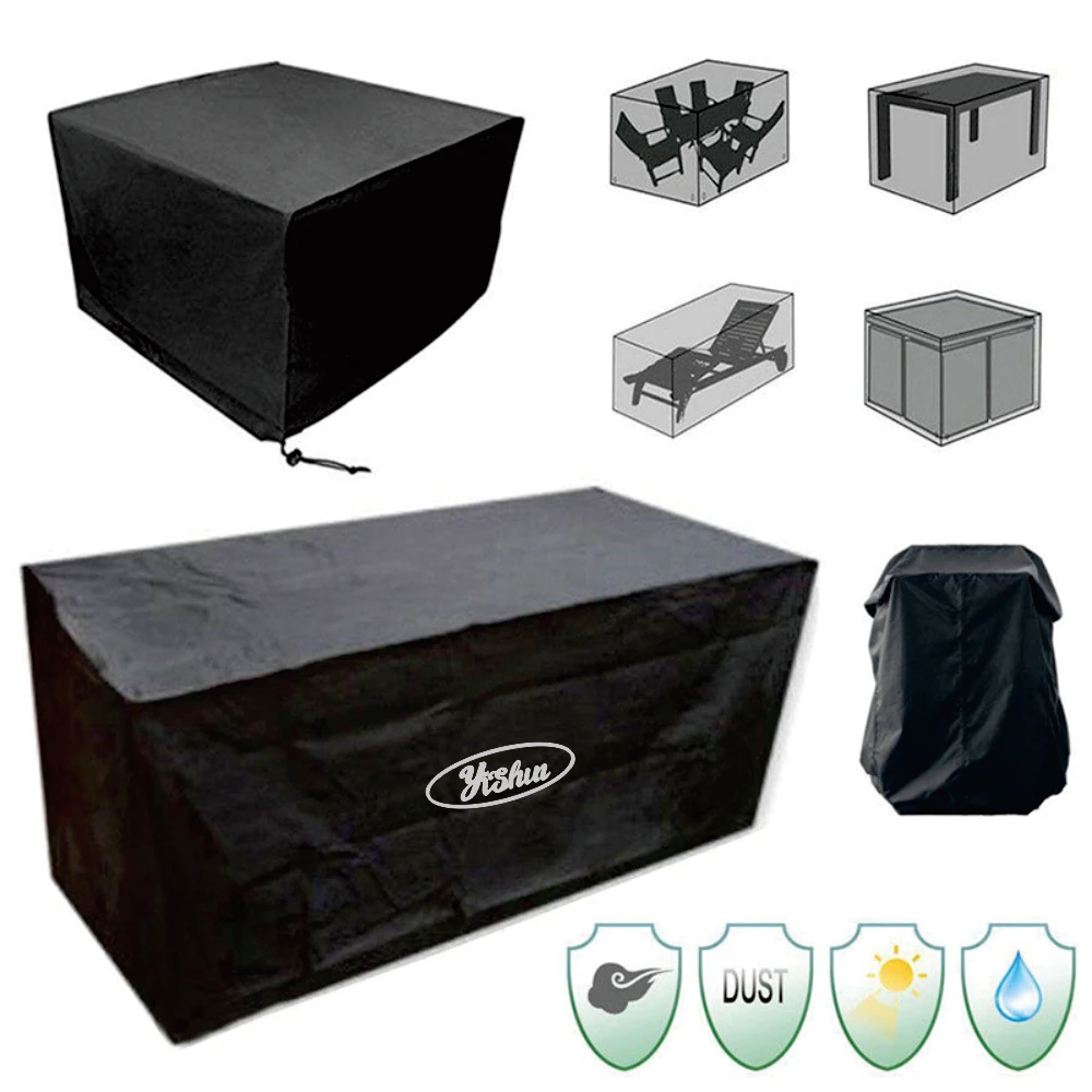 Wholesale High Quality Waterproof 3 Seats 4 Seats Outdoor Rectangular Garden Patio Furniture Cover