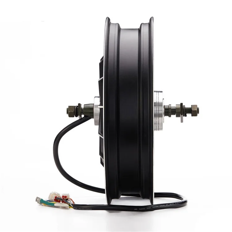 JunTeng YM MOTOR Motorcycle Motor Hub 17 Inch 72V BLDC Electric Scooter 2000w wheel hub motor