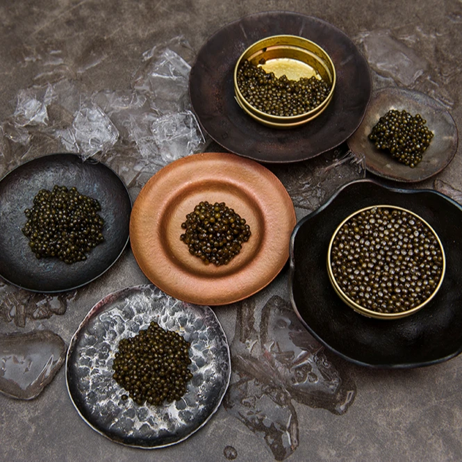 Hot sale delicious KalugaQueen High Grade Hybrid black caviar sturgeon