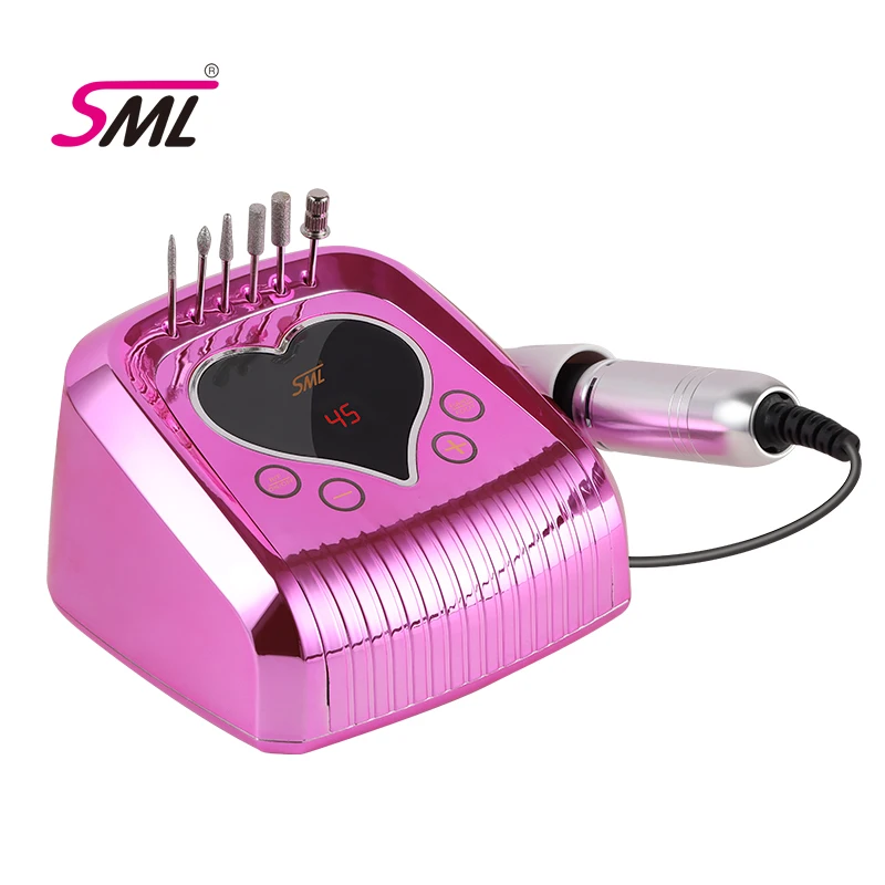 New Professional Nail Drill Manicure Machine Factory manufacture OEM/ODM Hot Selling Electronic 45000 RPM Nail Polisher machine