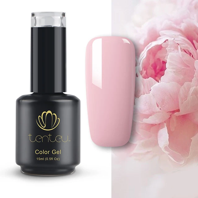 Tenteu New product 15ml uv color uv gel nail polish nude series jelly a set of gel nail polish