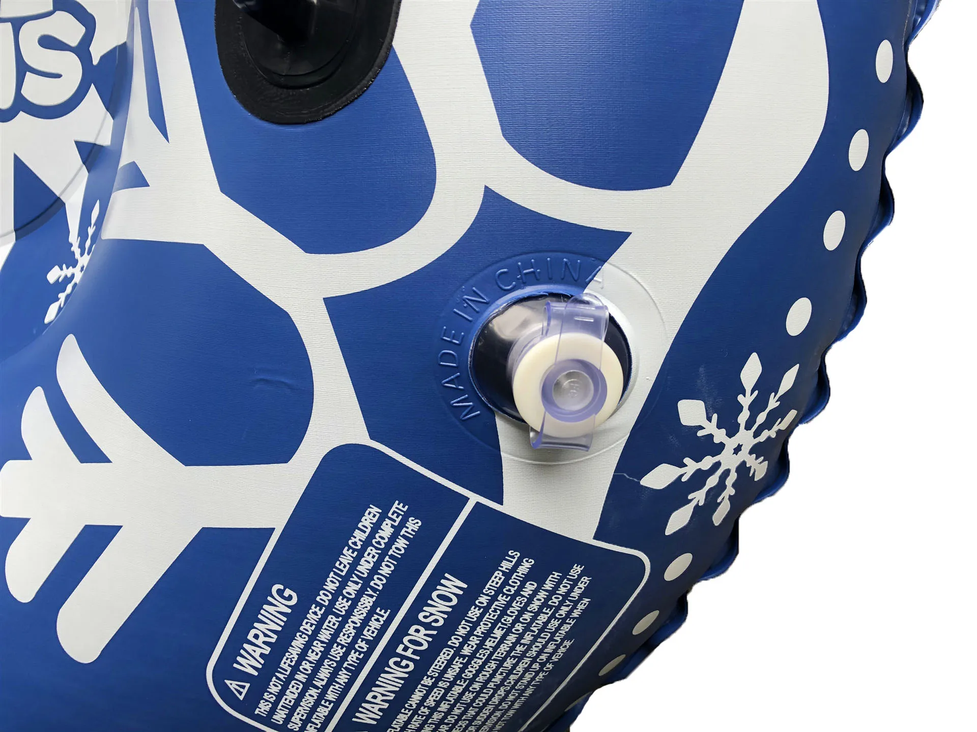 2021 Winter Snow Toys Sea Lion Inflatable Snow Tube Inflatable Snow Skiing Sledge Towable Water Skiing Circle