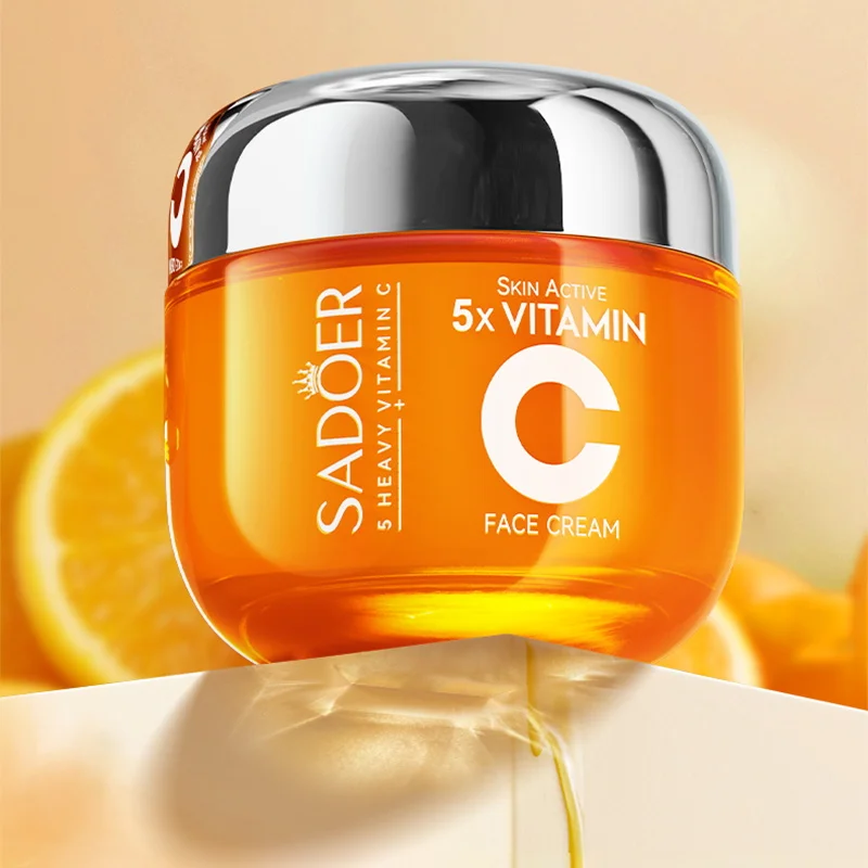 OEM SADOER Private Label Vitamin C Whitening Firming Moisturizing rejuvenating Cream