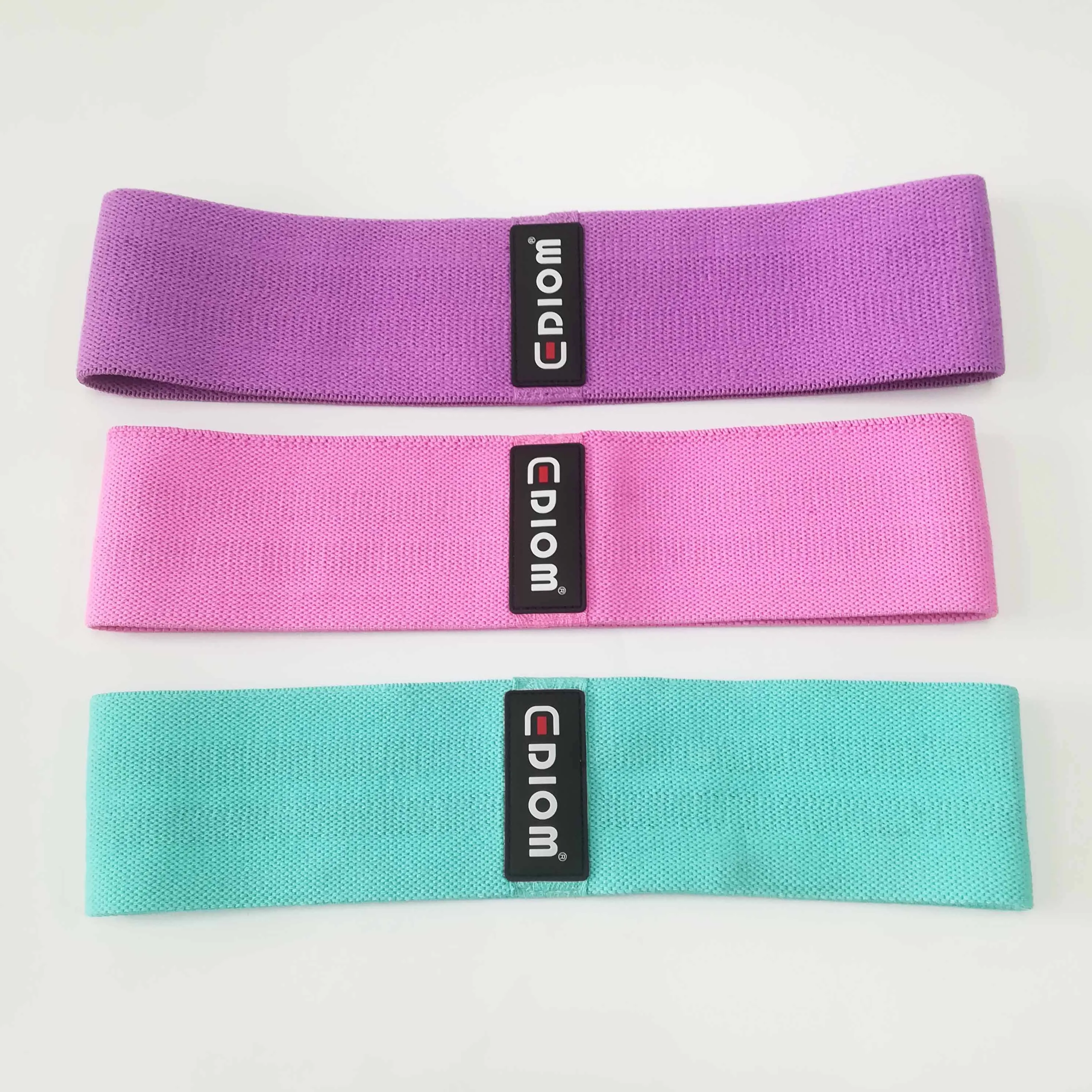 
Wholesales Custom Design Fitness 3pcs Sports Exercise Hip Resistance Elastic Sport Band 