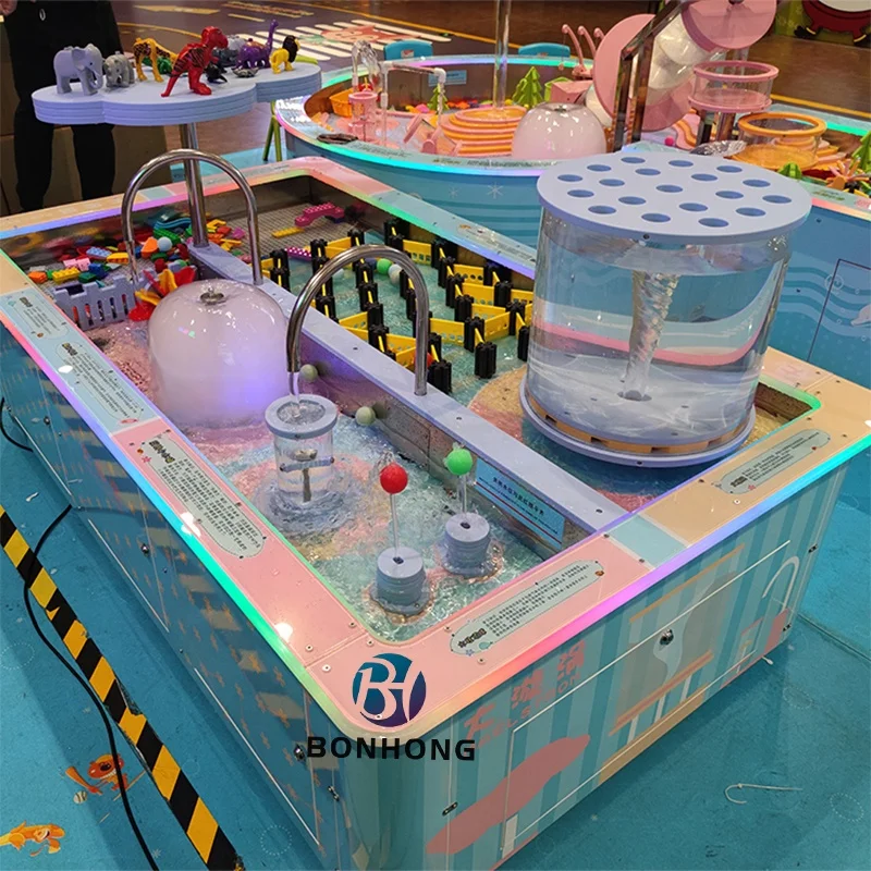 Bonhong Hottest Sale Water and Sand Play Games Table Indoor Outdoor Playground Water Play Equipment  For Children