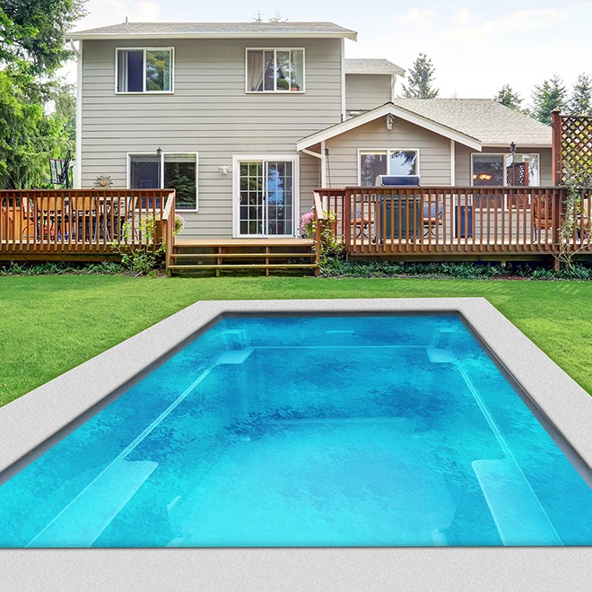 luxury home village big large size frp prefab fiberglass spa swimming pool underground outdoor jacuzzi swimming pool