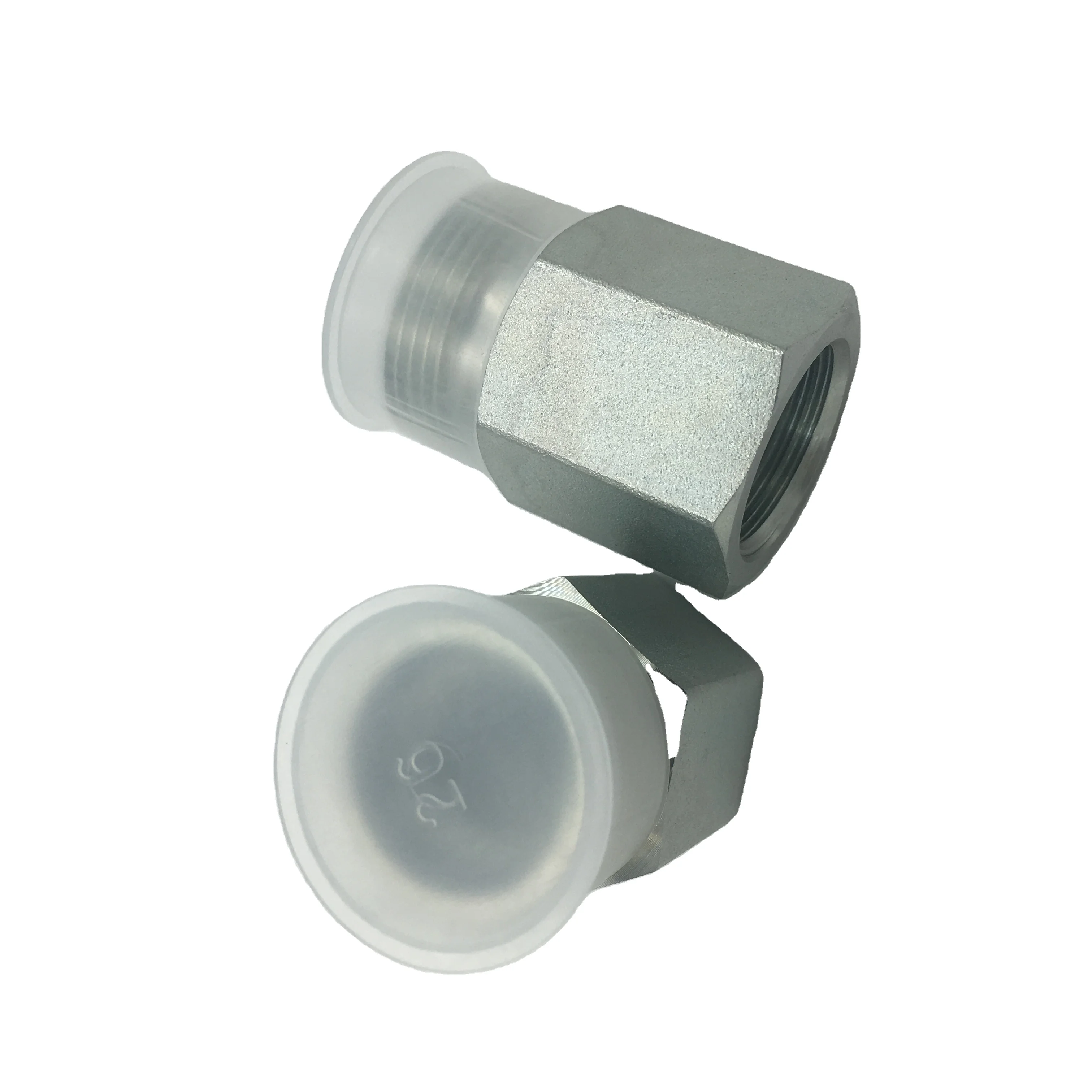 carbon/stainless steel hydraulic adapters female bsp x male metric dkol 5BC/BD