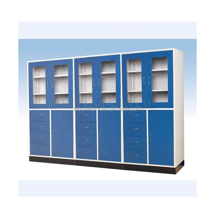 Деревянный шкаф для хранения химикатов