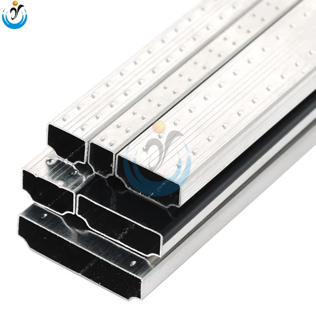Premium Choice Aluminum spacer bar for hollow glass three-wave two-cavity glass for Creating stylish glass doors and windows