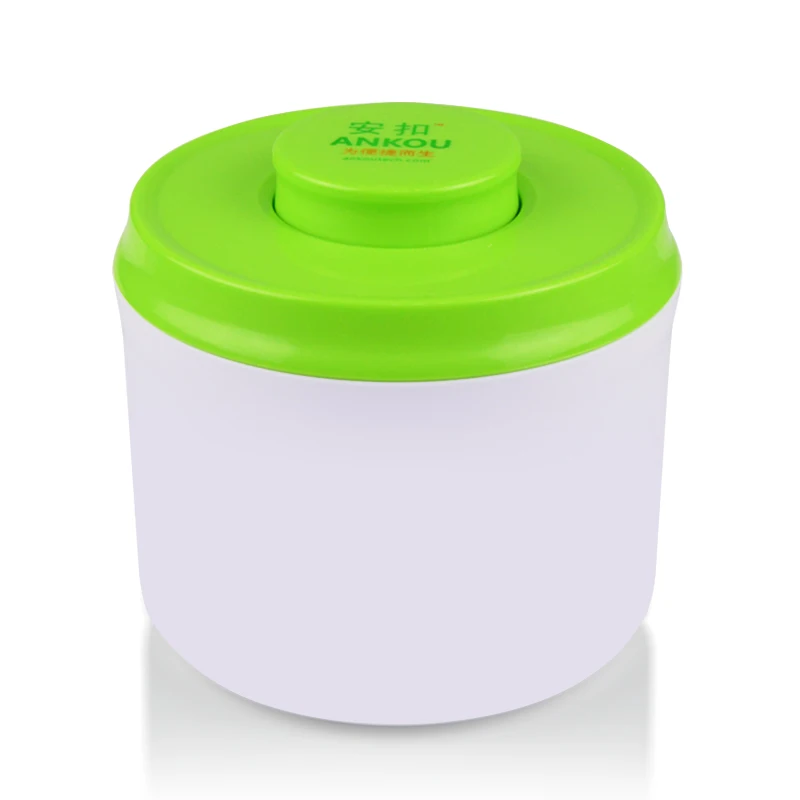 Ankou Kitchen Easy Open And Lock 5 Pcs Set Bulk Food Storage Container With Lid Cereal Storage Container Set