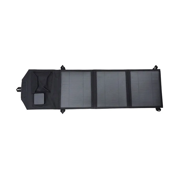 Flextech Company factory new arrival design dual usb solar charger for mobile phone waterproof IP67