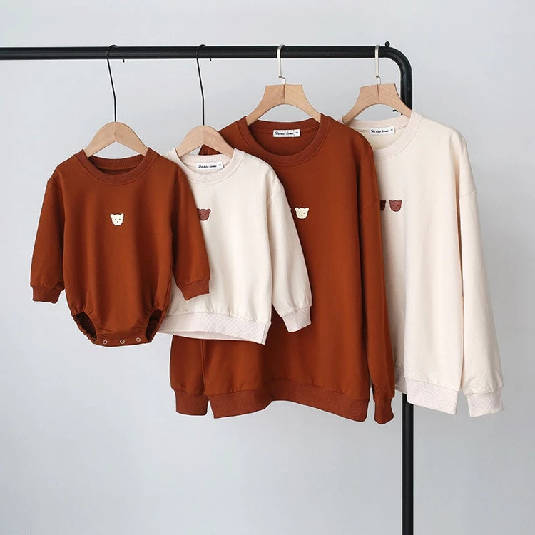 Home Summer Spring Best Material Clothes Top Plus Size Parents-Child Outfit Clothing Stripe Family Matching Outfits For Casual