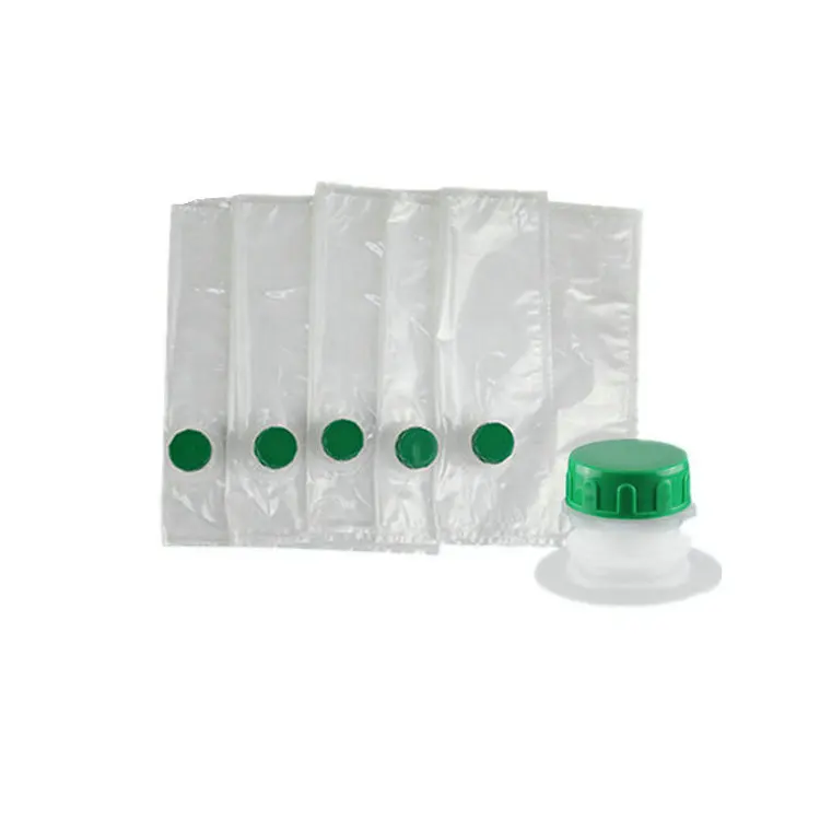 Bag in box 5l wine/plastic bag in box/wine dispenser bag