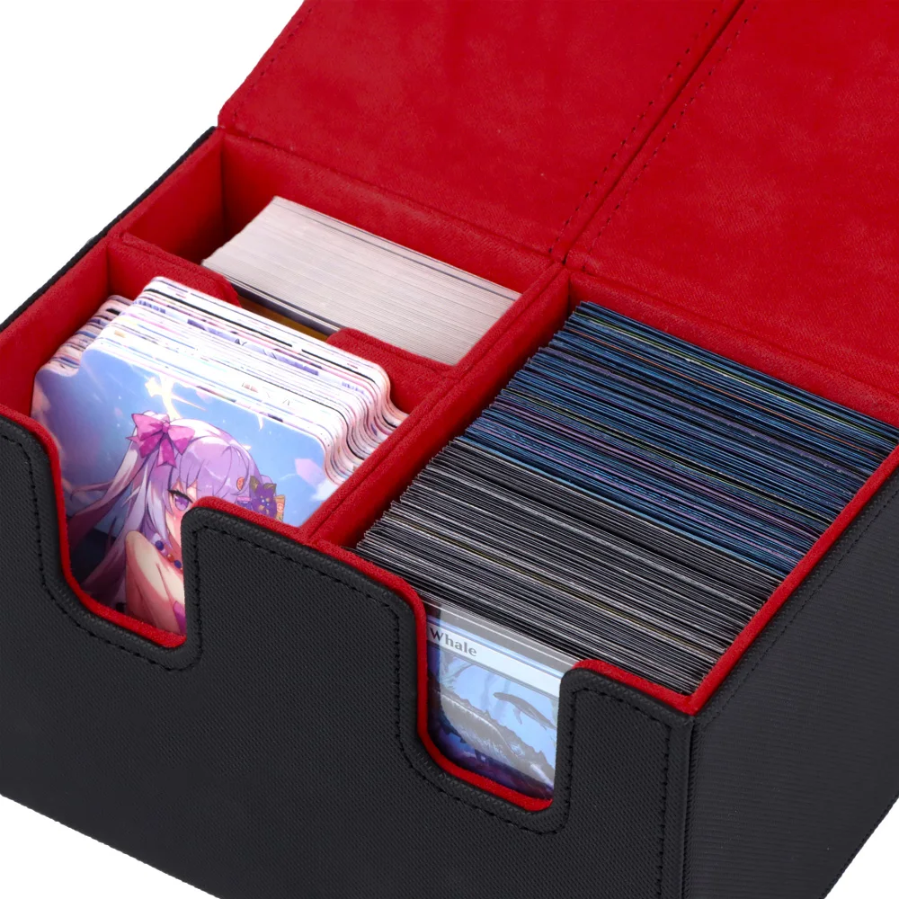 Custom Playing Card Deck Box Trading Card Storage Game Board Paper Card Plastic Box For Tarot Mtg Poke mons Tcg Yugioh