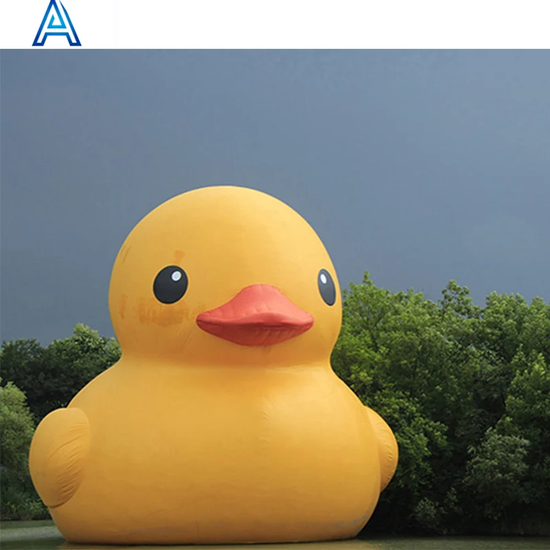 Outdoor customized inflatable giant large huge big ducks model type for advertising holiday celebration swimming pool party