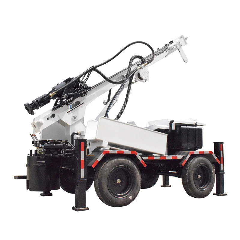 China Best Trailer Mobile Water Well Drilling Machine Drilling Rig 300M