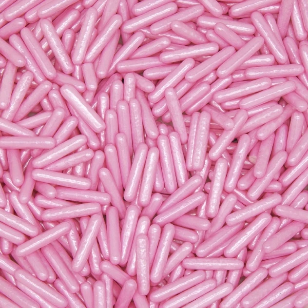 Hot Selling Christmas Color Metallic Cake Sprinkles edible Sugar Pearl Cake Decoration Baking Ingredients Sugar Rod Decoration