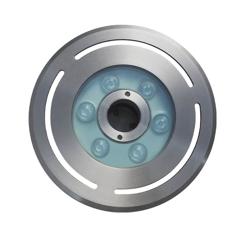 Stainless Steel 304 Full Waterproof IP68 RGB 6W 9W 12W 15W 18W Pool Light Show Water Up Dance Color Changing Led Fountain Light