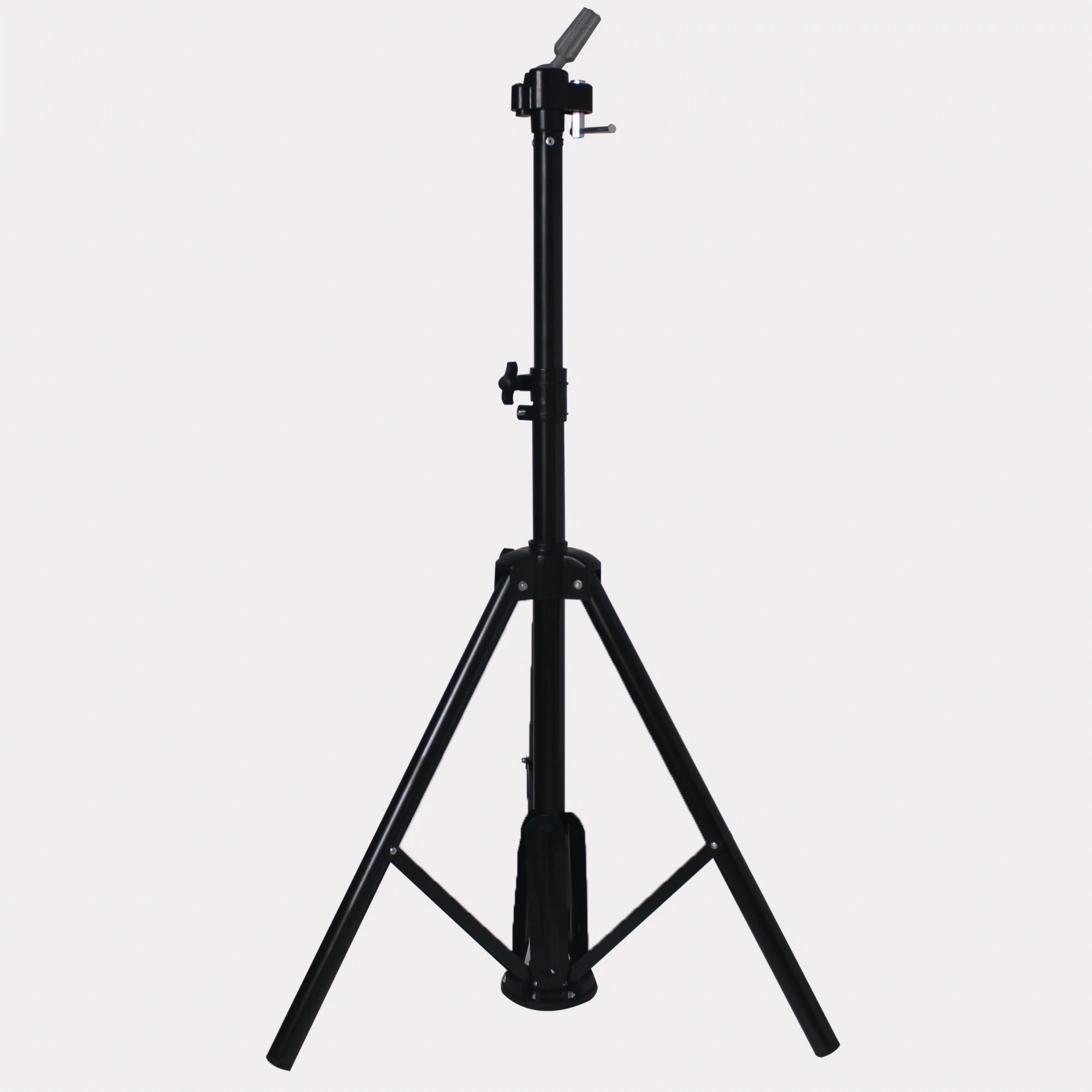 Aluminum Tripod Stand Mannequin Head Holder With Tray