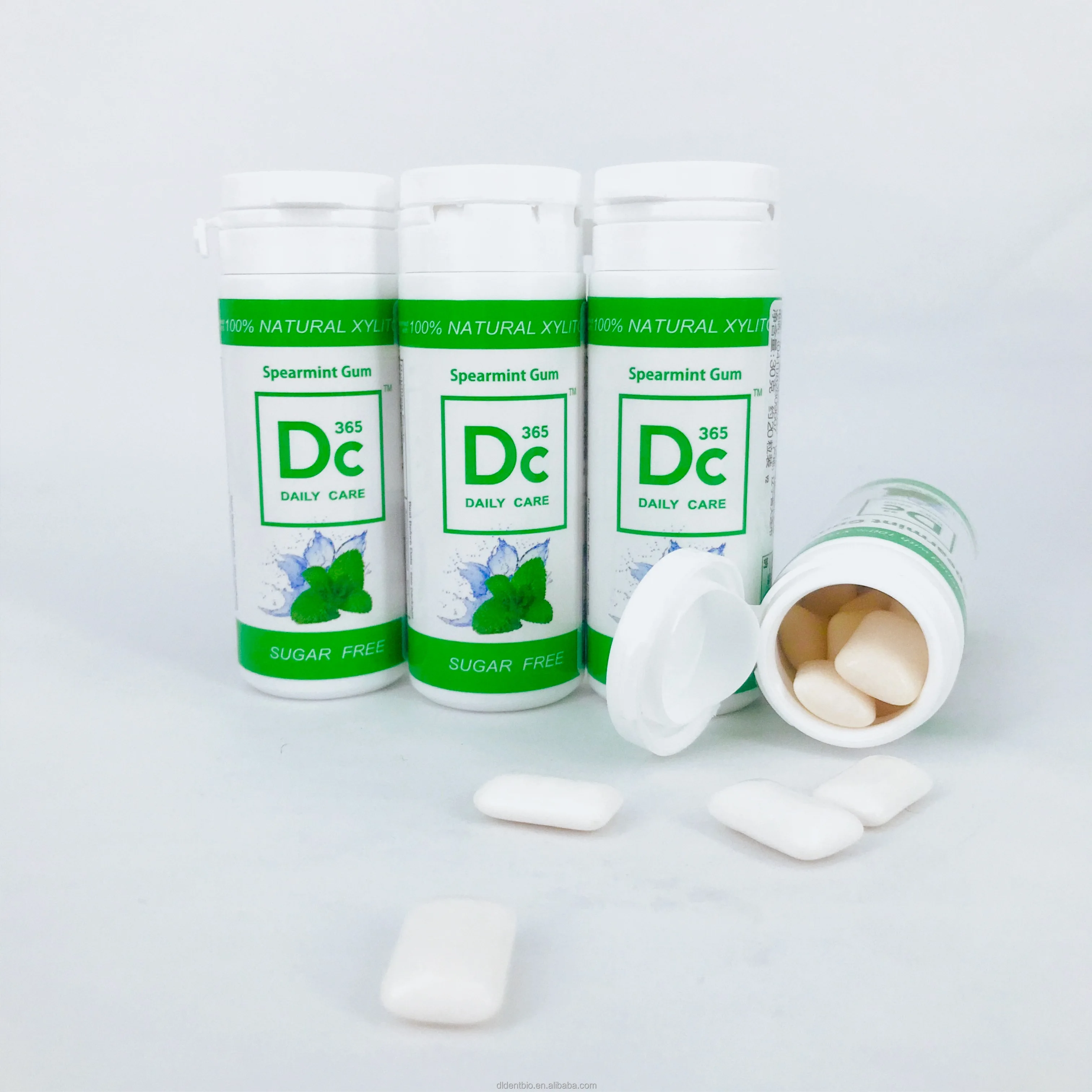100% xylitol tube chewing gum DC24 brand sugar free Kosher chewing gum