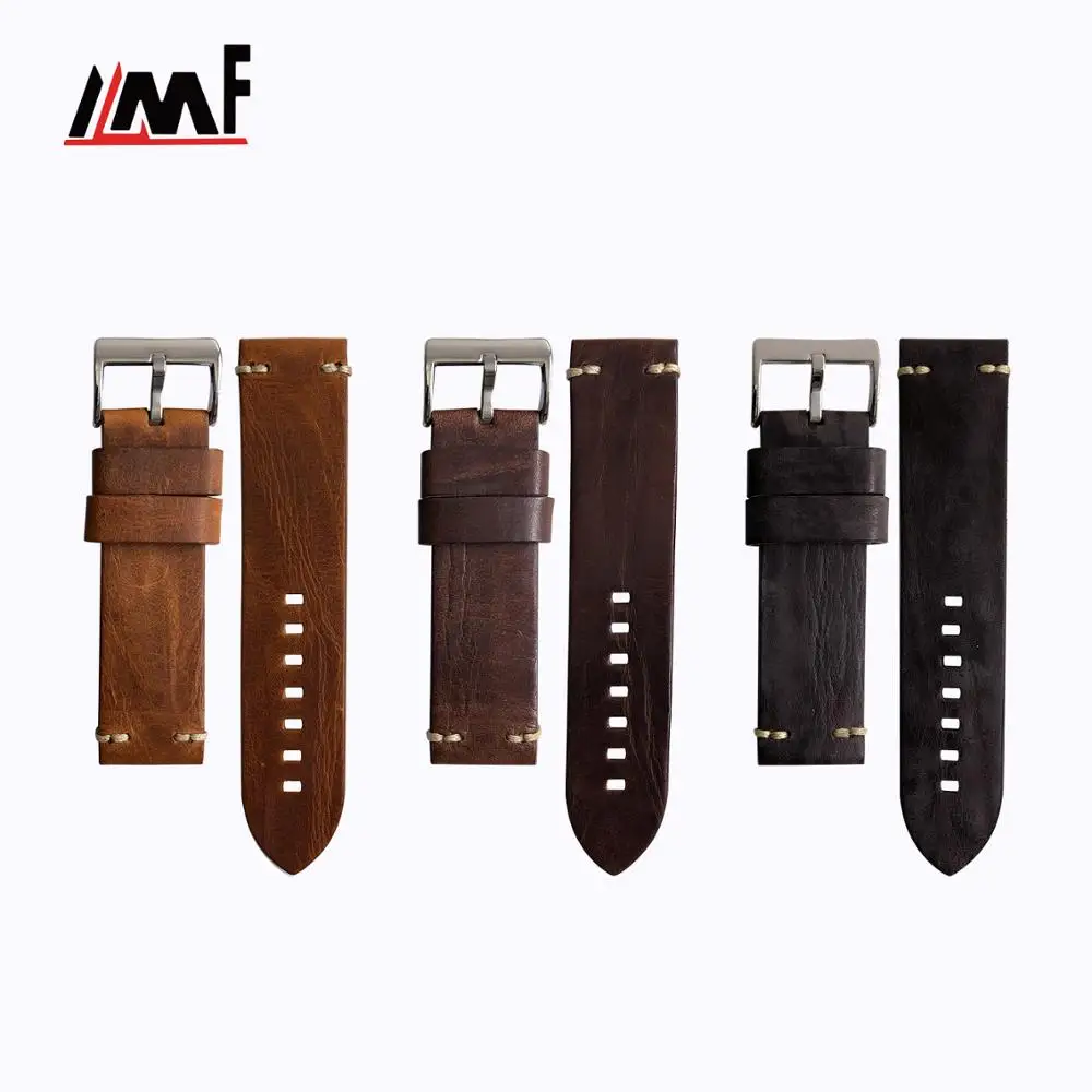 Wholesaler Popular Design 23mm Multi Colour Pretty Multi Size Genuine Convenient Watch Straps for Panerai