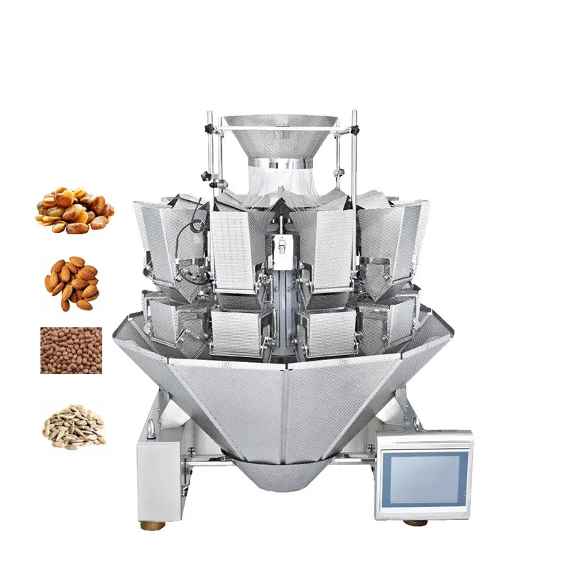 14 head combination weigher  Conveyor scale belt Type batching Machine multi head scale