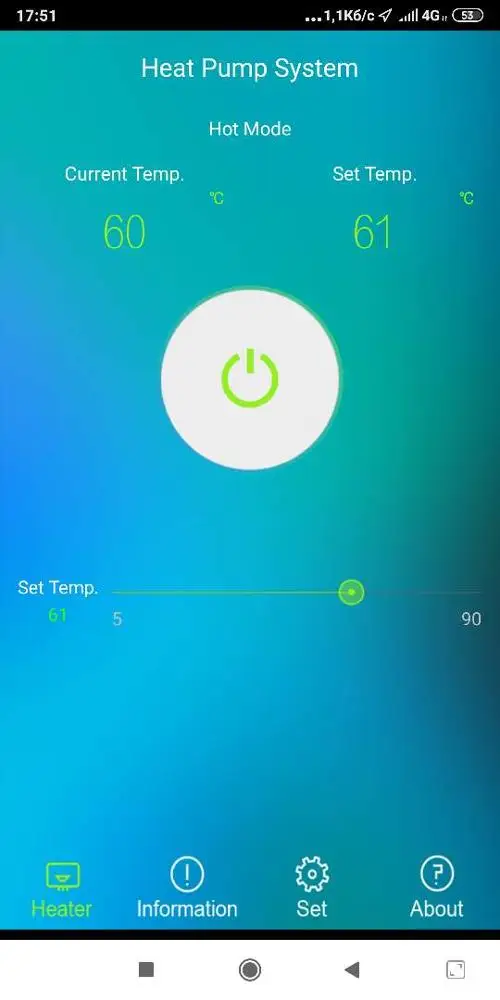  Wi-Fi контроллер 11 кВт воздушный тепловой насос