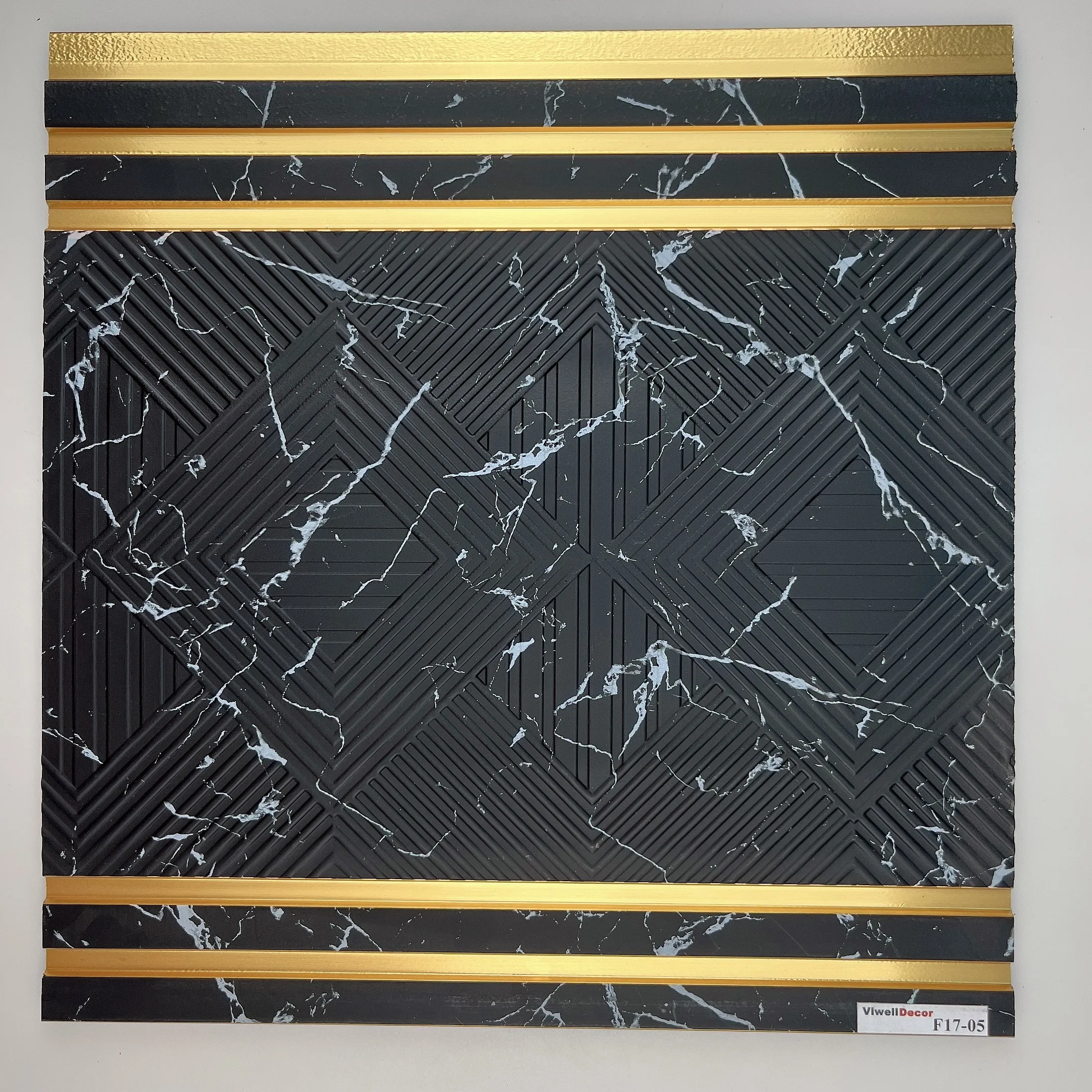VIWELLDecor альтернативный деревянный цвет F17 ширина 310 мм легко установить строительный материал для украшения стен