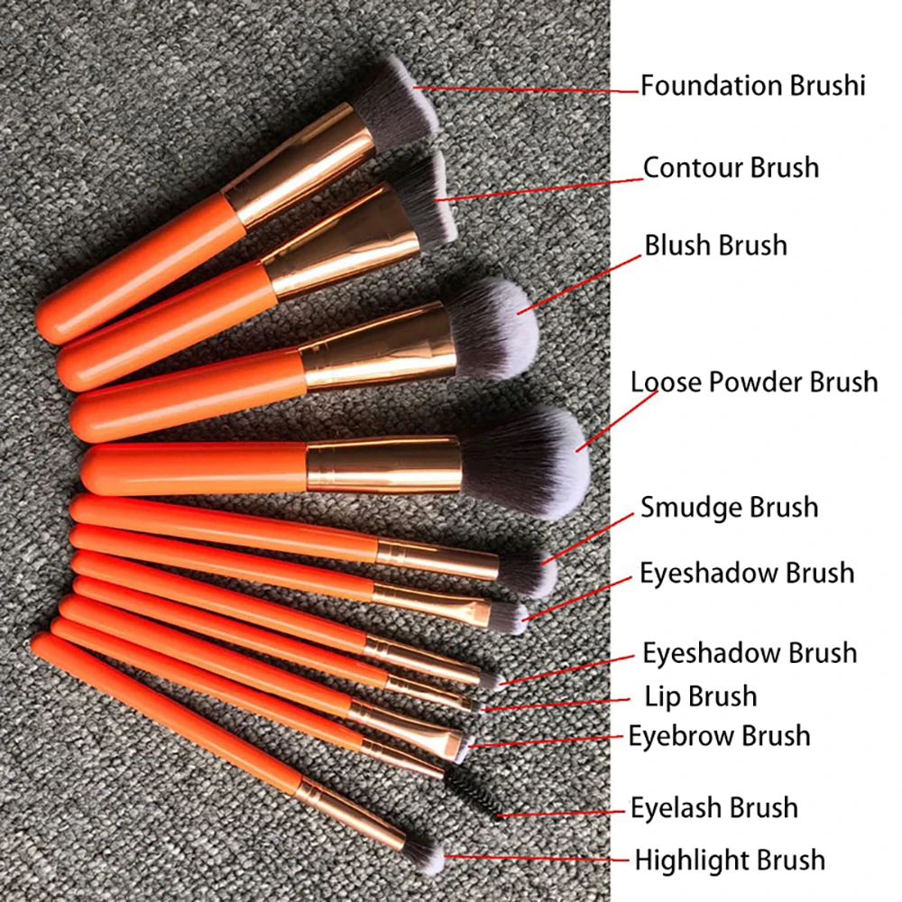 15 шт. набор кистей для макияжа