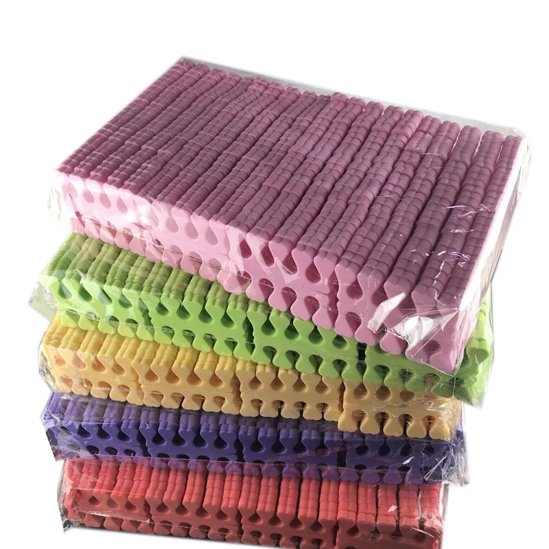 Disposable Sponge Toe Separator Disposable Pedicure Slippers And Toe Separators Kit For Women
