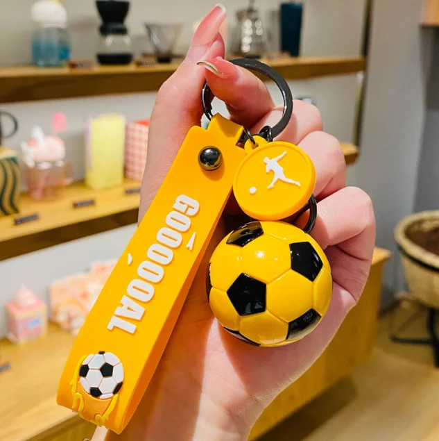 New arrived the unique design Fashion Hot Sale football keychain factory price Hot football keychain toys
