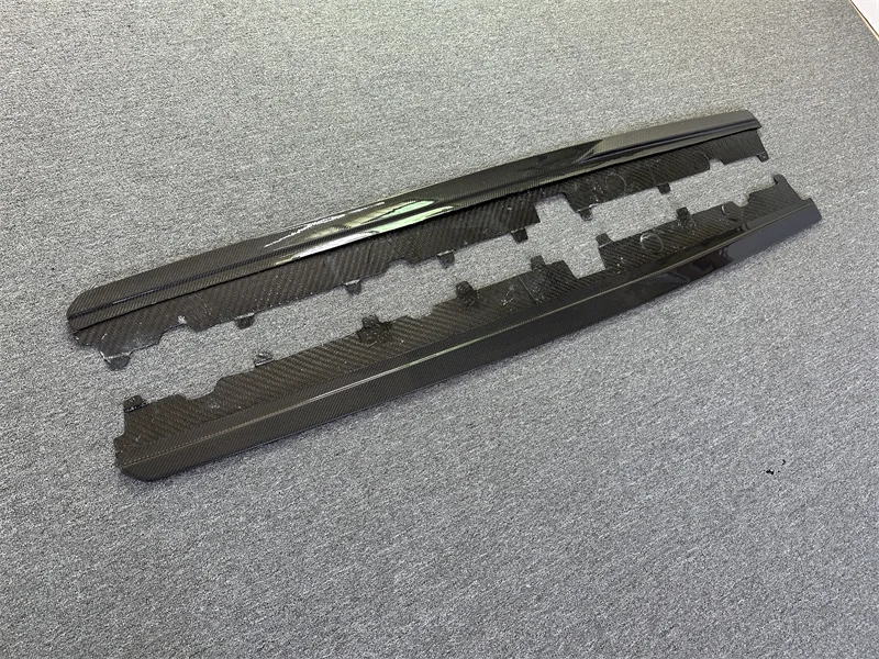 for Audi R8 high-quality p style, dry carbon fiber front lip, front bumper, splitter, side skirts, rear diffuser, rear