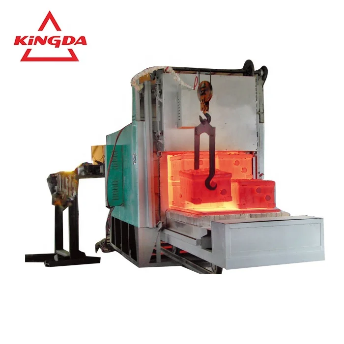 
Electrical resistance Heat treatment car bottom furnace 
