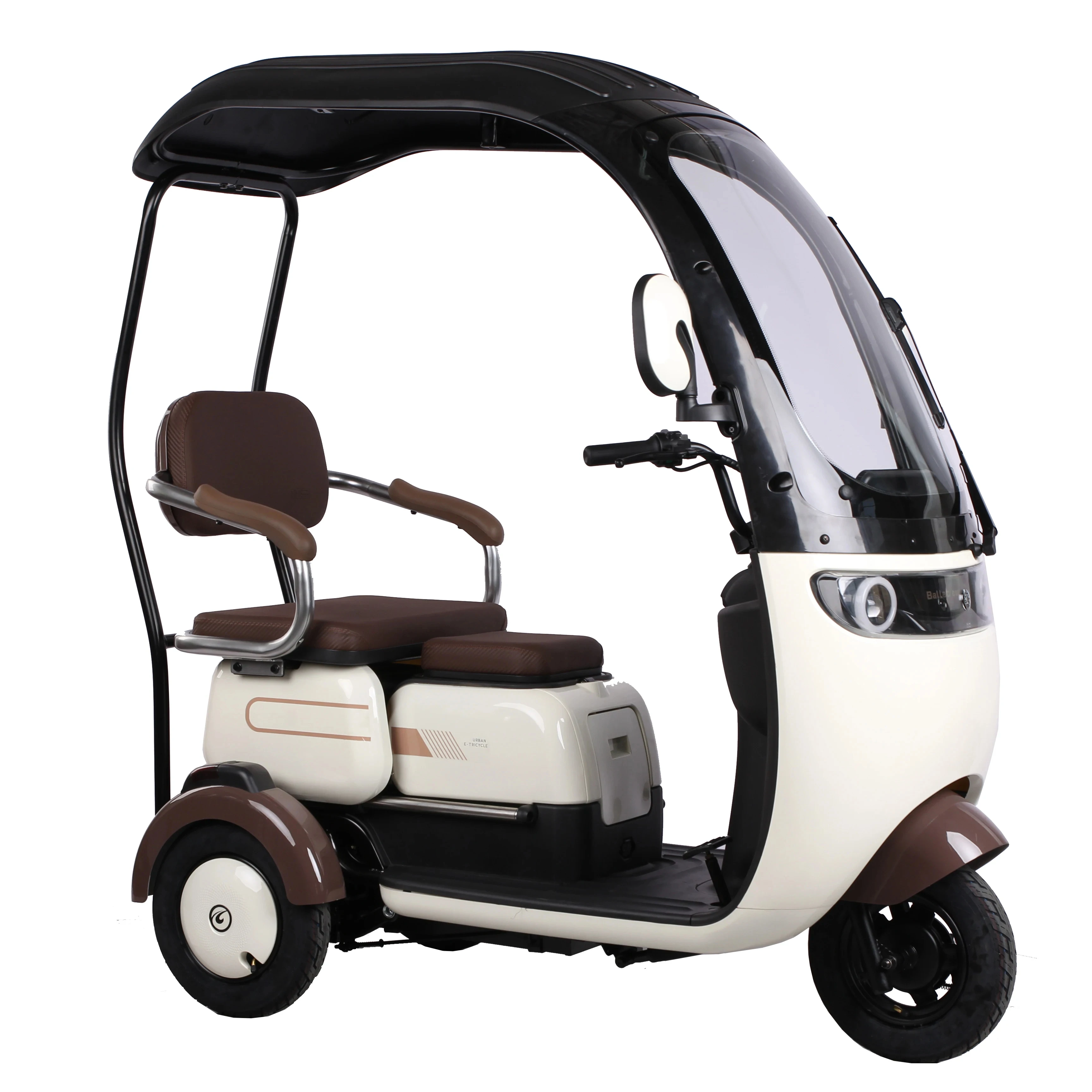New Arrival 3 Wheel Electric Bicycle Trike With Roof Enclosed Electric Scooter With 800W Motor 60V20Ah