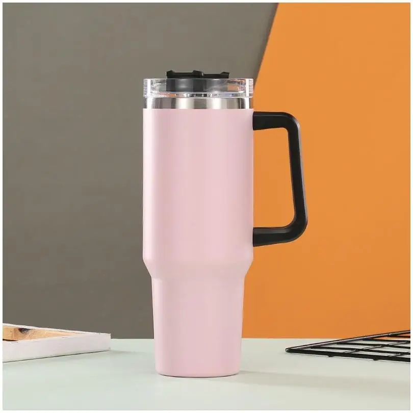 Stainless Steel Tumbler Mugs Set Can Double Wall Kids Water Bottle With Bamboo Lid For Sublimation Oil Cup