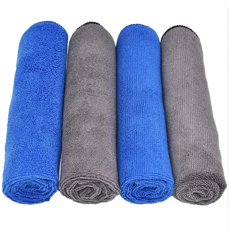 300 GSM 40 x 40 cm New Edgeless Auto Detailing Car Wash Terry Microfiber Towel for Ceramic Coating Glass Window Cleaning Cloth
