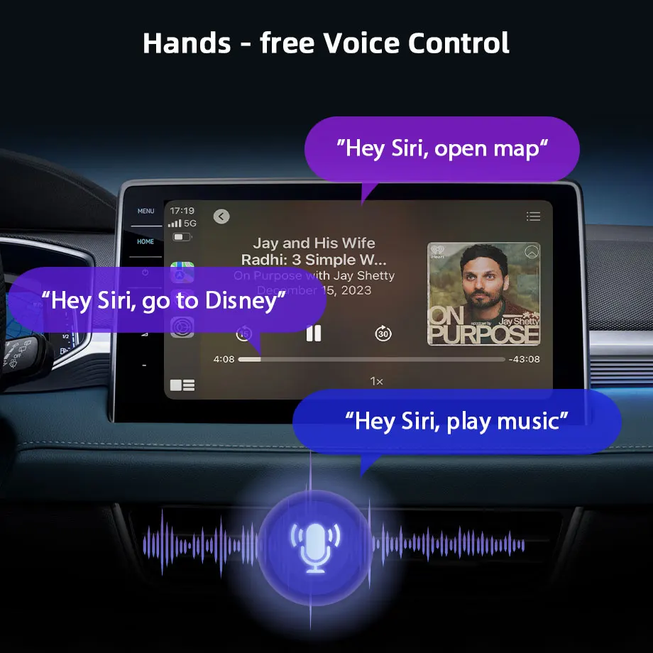 Hot sales android radio carplay carplay android 13 al box wireless carplay adapter youtube netflix