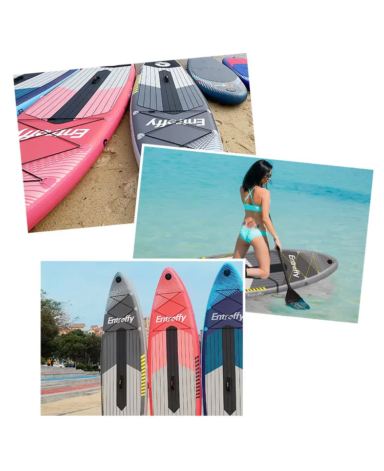 Factory Cheap Best service OEM Rigid inflatable SUP paddle board fishing Solid Foam Stand Up paddle board