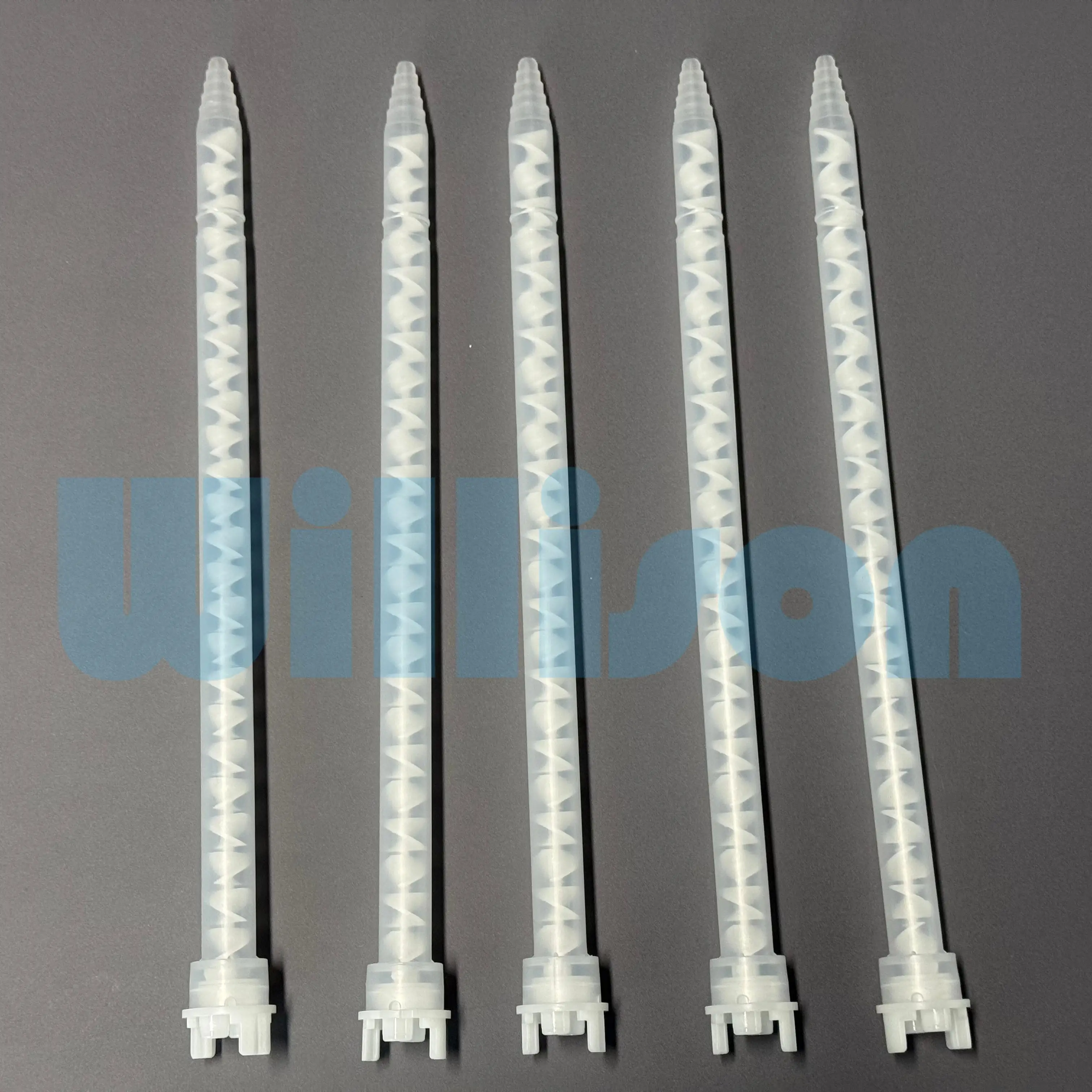 MFQX10-24T 1:1 Ratio Static Mixer Tip F series Round mixing Tube Nozzles Plastic Mixer for AB cartridge 200ml  400ml 1:1/2:1