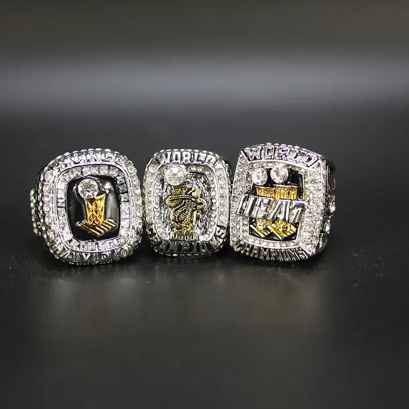 2006 2012 2013 Miami heat championship rings set Europe and the United States to commemorate the nostalgic classic ring