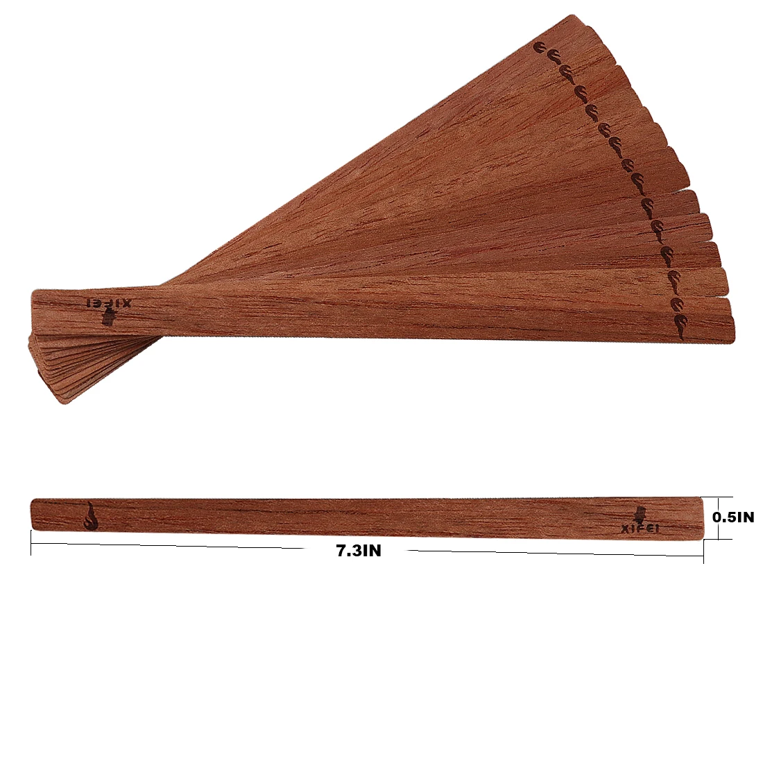 XIFEI Wholesale  Spanish Cedar Spills Cigar Lighter Strips,Pack of 60 Sticks