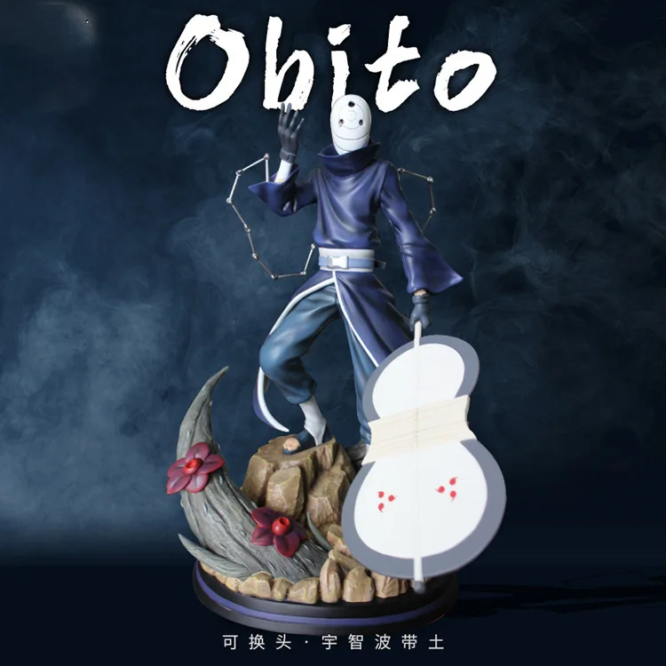 30CM Anime Narut Shippuden Figure Model Uchiha Itachi Obito Madara Action Figure Toy