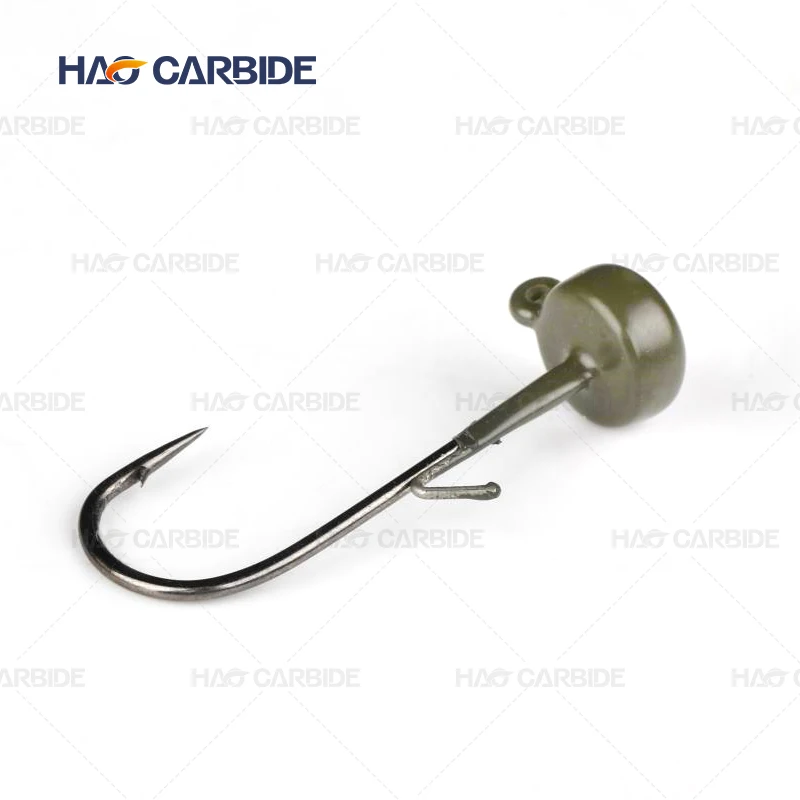 Bass Fishing Jig head fishing hook OEM tungsten ned jig head hook