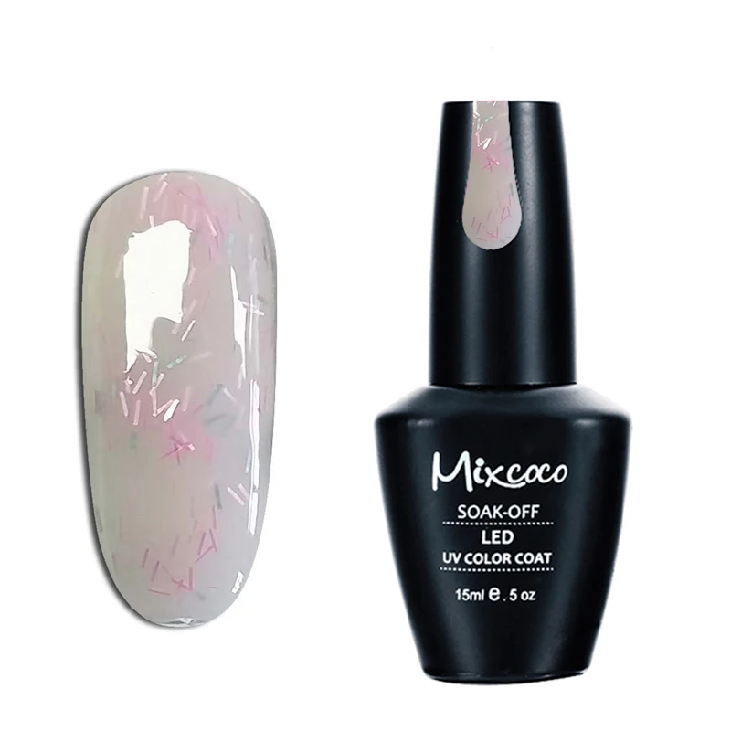 Mixcoco Hot Selling Nail Art painting pigment manicure Gel Polish Esmalte Gelpolish Soak Off China Factory Pink uv Gel Polish