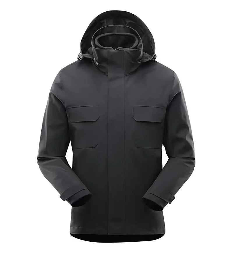 Jacket Windproof Black Navy Mens Windbreaker jacket Waterproof Fashion Customized Logo for Men Jacket