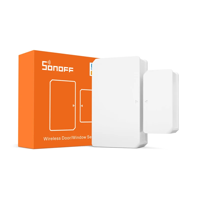 ONOFF Zigbee SNZB-04 Door Sensor Mini Window Sensor Alarm via eWelink APP Home Security System Work with Alexa/ Google