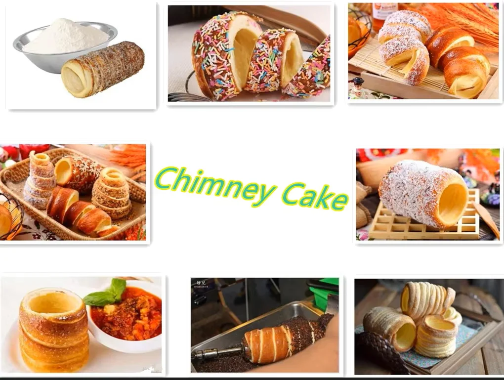 Commercial Electric Chimney Cakes Maker Machine Oven Chimney Cake Oven For Sales
