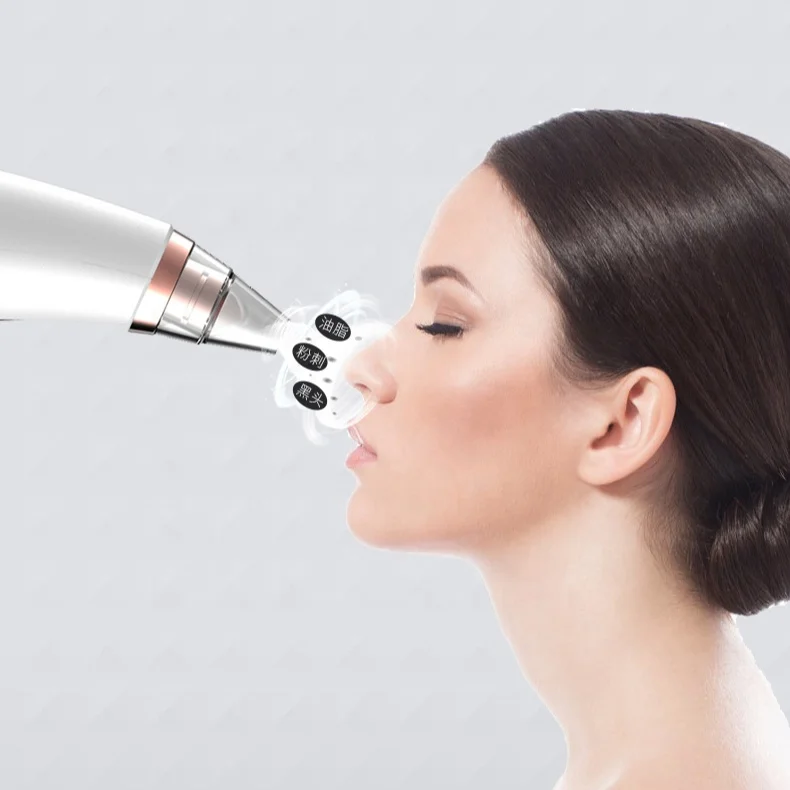 
2020 ZUASE new facial vacuum pore cleaner electric blackhead remover tool kit 